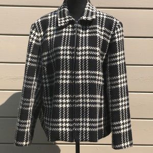 Jones New York plaid jacket